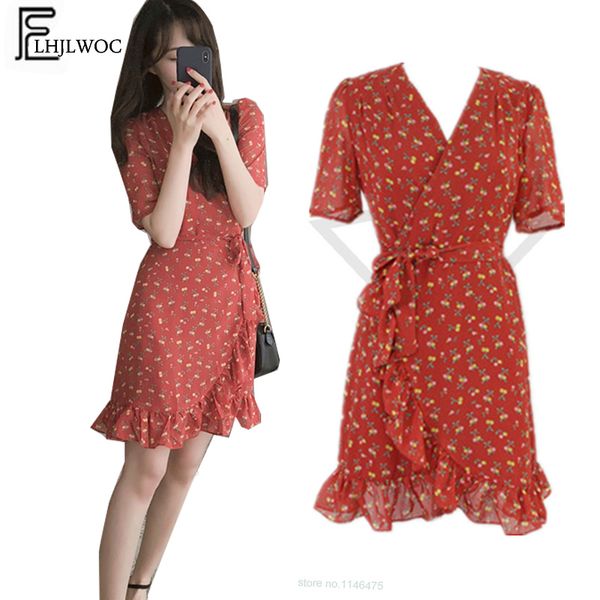 casual dresses v neck women japan korean design short sleeve cute sweet girls slim waist belt bow tie floral printed chiffon dress, Black;gray
casual dresses v neck women japan korean design short sleeve cute sweet girls slim waist belt bow tie floral printed chiffon dress, Black;gray