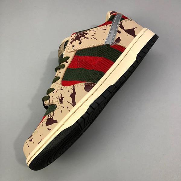 sb dunk low pro freddy krueger running shoes men women dunks casual skateboarding trainers designer sports sneakers 36-45, Black
sb dunk low pro freddy krueger running shoes men women dunks casual skateboarding trainers designer sports sneakers 36-45, Black