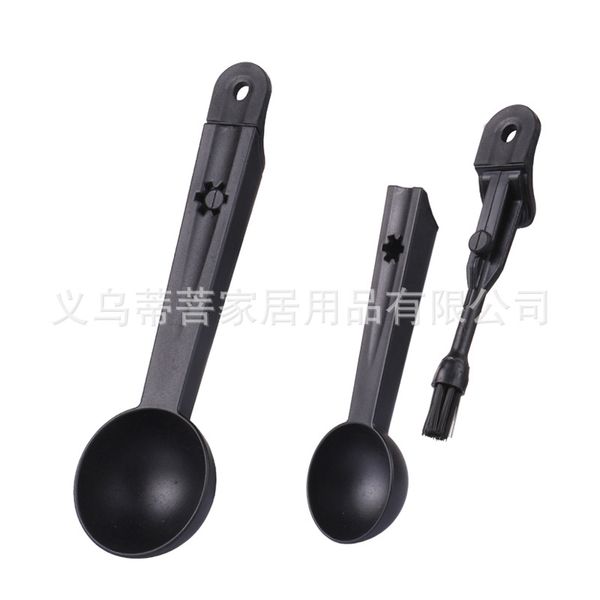Black Coffee Bean Spoons Manual Electric Coffee Grinder Brushes Coffee Scoops Cleaning Brushes 2 In 1
Black Coffee Bean Spoons Manual Electric Coffee Grinder Brushes Coffee Scoops Cleaning Brushes 2 In 1