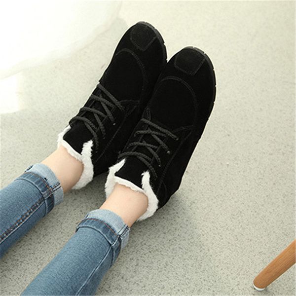 sneakers tenis feminino women winter fur warm snow boots casual shoes zapatos mujer flat bare boots woman designer scarpe donna, Black
sneakers tenis feminino women winter fur warm snow boots casual shoes zapatos mujer flat bare boots woman designer scarpe donna, Black