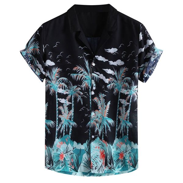 fashion men shirts mens blouse autumn printed hawaiian loose beachwear short sleeve casual work cotton buttons male shirt top, White;black
fashion men shirts mens blouse autumn printed hawaiian loose beachwear short sleeve casual work cotton buttons male shirt top, White;black