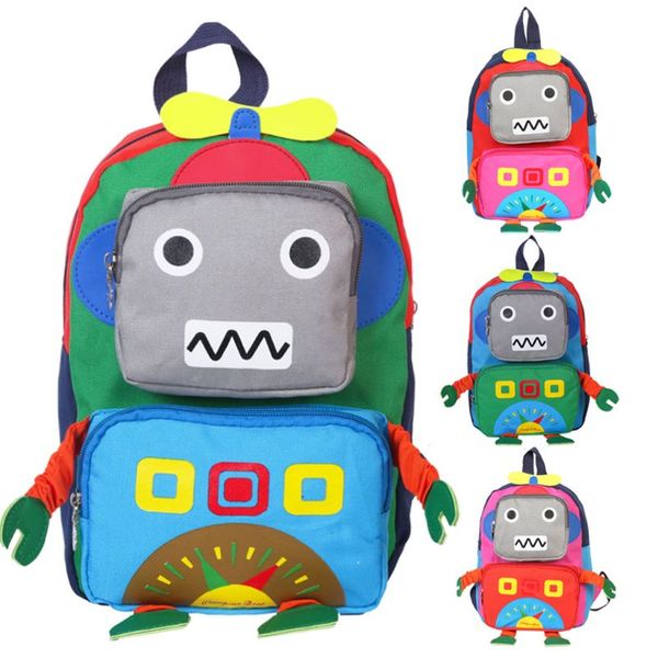 cartoon robot backpack schoolbag girls kids rucksack bookbags daypack 7.87 x 5.11 x 10.62in
cartoon robot backpack schoolbag girls kids rucksack bookbags daypack 7.87 x 5.11 x 10.62in