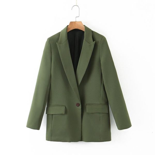 single button womens blazers 2020 simple womens blazer casual long spring clothing loose fashion office lady pocket blazers new, White;black
single button womens blazers 2020 simple womens blazer casual long spring clothing loose fashion office lady pocket blazers new, White;black