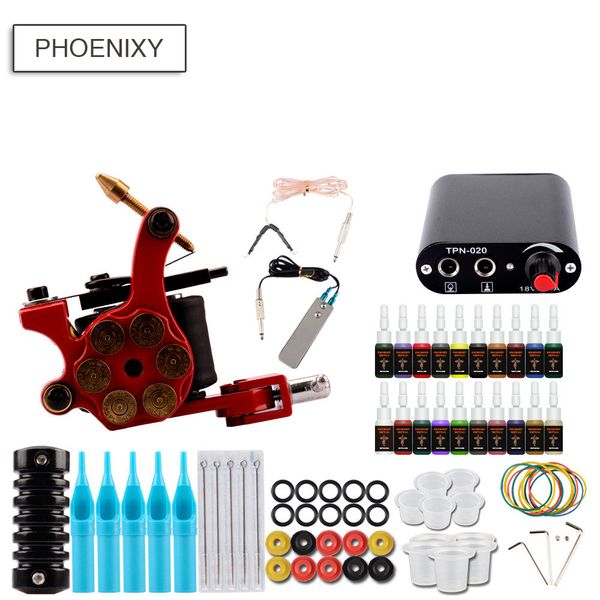 tattoo machine gun set permanent immortal inks set power supplies tattoo grips makeup body art tools fot started kit
tattoo machine gun set permanent immortal inks set power supplies tattoo grips makeup body art tools fot started kit