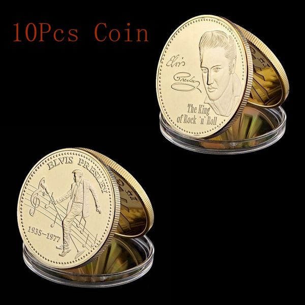 10pcs 2017 New Design! Free Shipping Elvis Presley Souvenir Coins The King of Rock Roll Souvenir Gift For Fans
10pcs 2017 New Design! Free Shipping Elvis Presley Souvenir Coins The King of Rock Roll Souvenir Gift For Fans