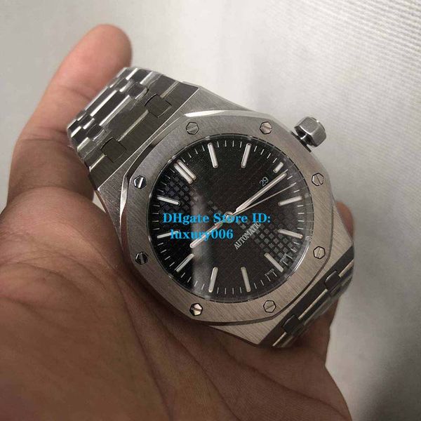 2019 watch for men automatic movement blue dial series mens watch 15400 stainless steel mens watches, Slivery;brown
2019 watch for men automatic movement blue dial series mens watch 15400 stainless steel mens watches, Slivery;brown
