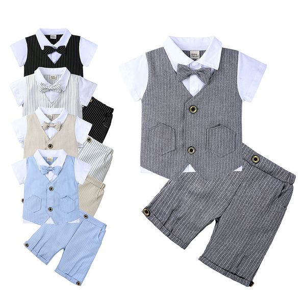 boy england clothing sets short sleeve bow knitted cotton shirt short pants two-piece sets kids casual clothes boy clothes 9m-4t 07, White
boy england clothing sets short sleeve bow knitted cotton shirt short pants two-piece sets kids casual clothes boy clothes 9m-4t 07, White