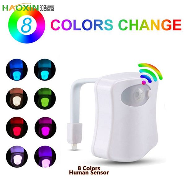 haoxin led toilet seat night light motion sensor wc light 8/16 colors changeable lamp battery powered backlight for toilet bowl child
haoxin led toilet seat night light motion sensor wc light 8/16 colors changeable lamp battery powered backlight for toilet bowl child