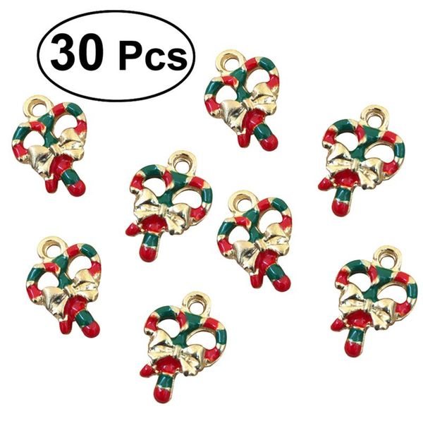 30pcs alloy christmas candy cane charms pendants for crafting jewelry making accessory
30pcs alloy christmas candy cane charms pendants for crafting jewelry making accessory