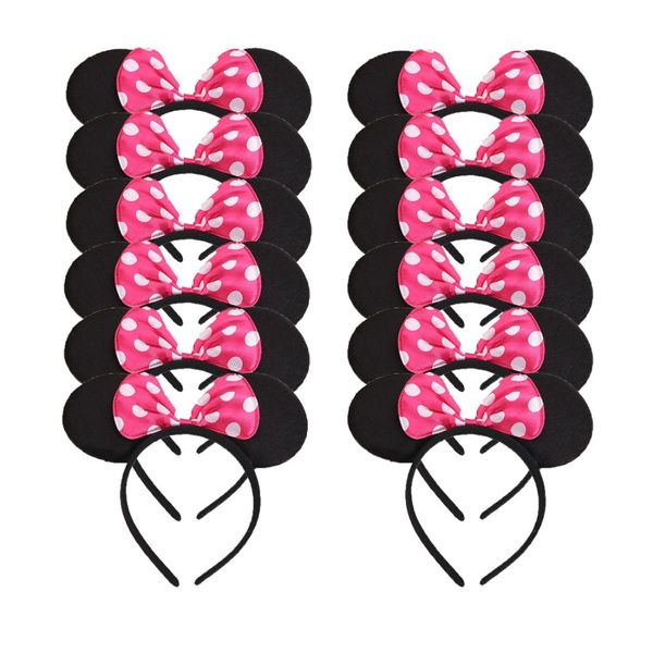 12pcs hair accessorie white polka dot mouse ears headband for birthday party halloween girls boys mum decoration (12 rose
12pcs hair accessorie white polka dot mouse ears headband for birthday party halloween girls boys mum decoration (12 rose