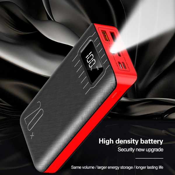 led display qc 20000mah power bank type c micro usb quick charging for iphone xiaomi huawei portable external battery charger
led display qc 20000mah power bank type c micro usb quick charging for iphone xiaomi huawei portable external battery charger