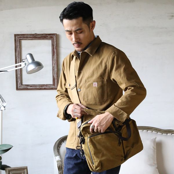 men's jackets jk-0001 read description asian size very good quality cotton canvas wax water proof chore coat, Black;brown
men's jackets jk-0001 read description asian size very good quality cotton canvas wax water proof chore coat, Black;brown