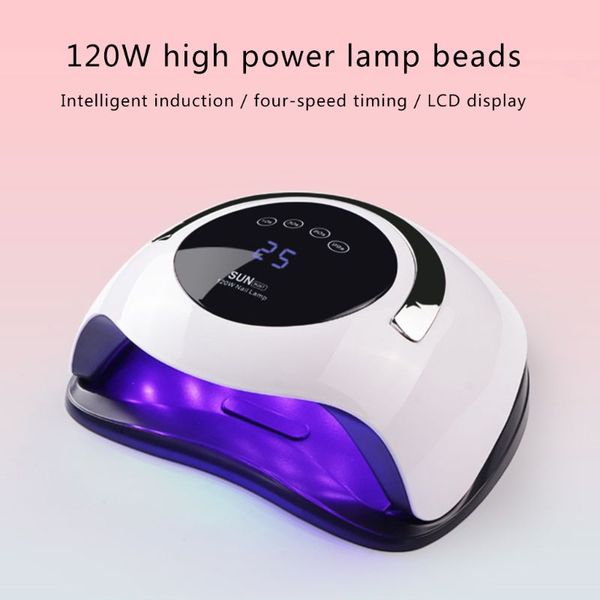 new 120w professional 36pcs led uv nail lamp led nails light dryer 4 timer setting manicure tool 
new 120w professional 36pcs led uv nail lamp led nails light dryer 4 timer setting manicure tool