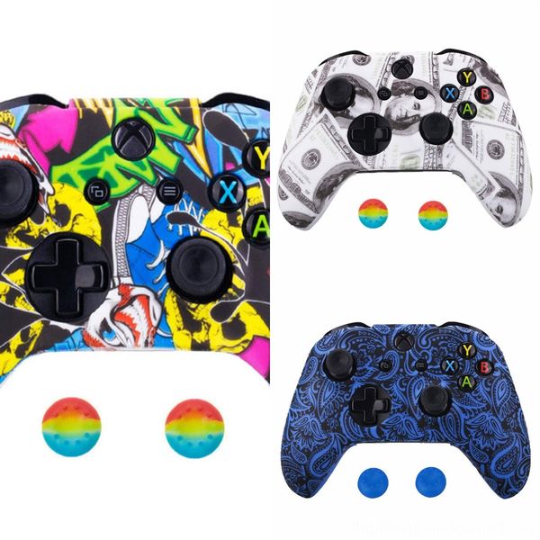 izuxg silicone protective skin grips water transfer printing camouflage cover case caps for xbox one x s protector controller
izuxg silicone protective skin grips water transfer printing camouflage cover case caps for xbox one x s protector controller