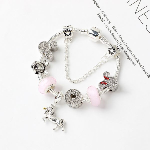 wholesale-bracelet 925 silver women unicorn bracelets chain bangle cuff fashion jewelry gift big hole bead bracelet valentine's day gif, Golden;silver
wholesale-bracelet 925 silver women unicorn bracelets chain bangle cuff fashion jewelry gift big hole bead bracelet valentine's day gif, Golden;silver