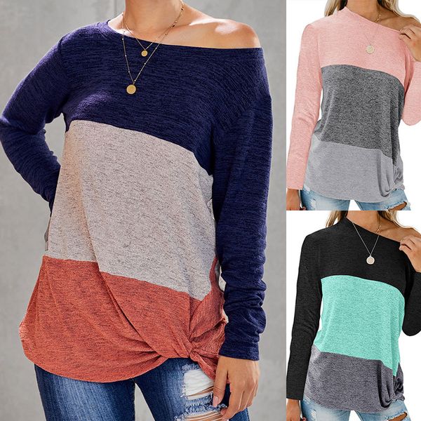 women t-shirt striped full sleeve stretch basic drop shoulder undershirt basic perfect pullover sy252331, White
women t-shirt striped full sleeve stretch basic drop shoulder undershirt basic perfect pullover sy252331, White