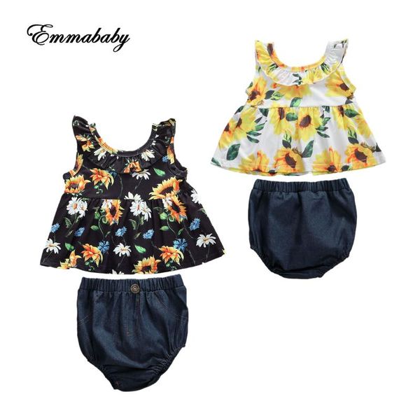 new 2020 summer newborn toddler baby girls folral outfit vest tank short pants, White
new 2020 summer newborn toddler baby girls folral outfit vest tank short pants, White