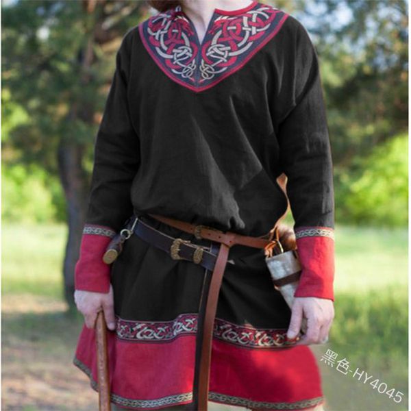 medieval renaissance long sleeve viking shirts for men stylish warrior knight battle robes plus size s-5xl 2020, White;black
medieval renaissance long sleeve viking shirts for men stylish warrior knight battle robes plus size s-5xl 2020, White;black