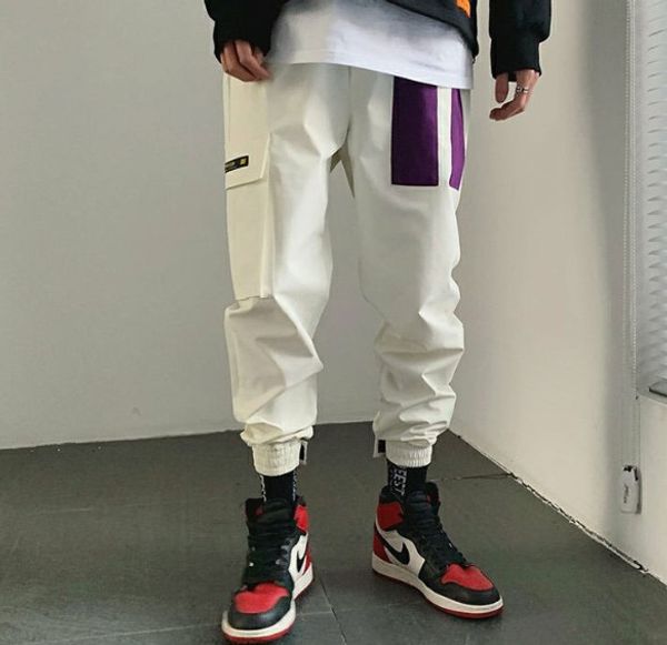 japanese streetwear patchwork joggers pants mens hip hop color block cargo pants male pink fashions sweaptpants, Black
japanese streetwear patchwork joggers pants mens hip hop color block cargo pants male pink fashions sweaptpants, Black