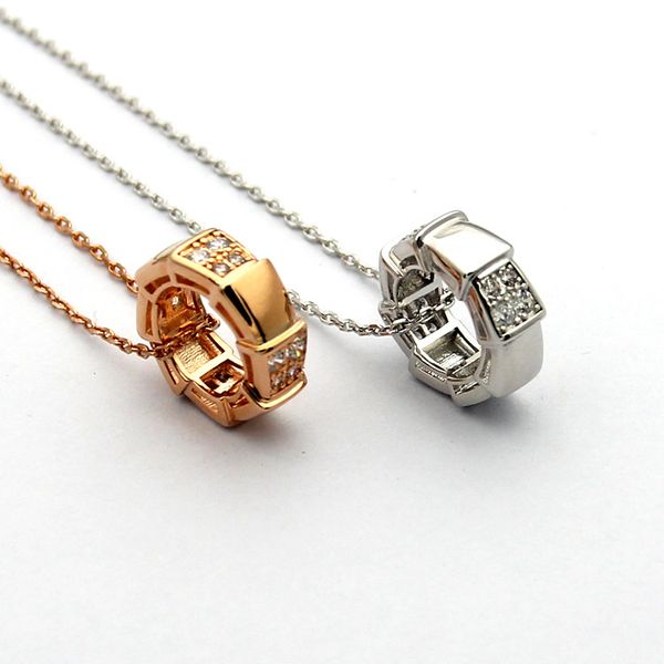 2019 luxury fashion new brand designer for women necklace snake bone interval diamond pendant necklace couple love necklace wholesale, Silver
2019 luxury fashion new brand designer for women necklace snake bone interval diamond pendant necklace couple love necklace wholesale, Silver