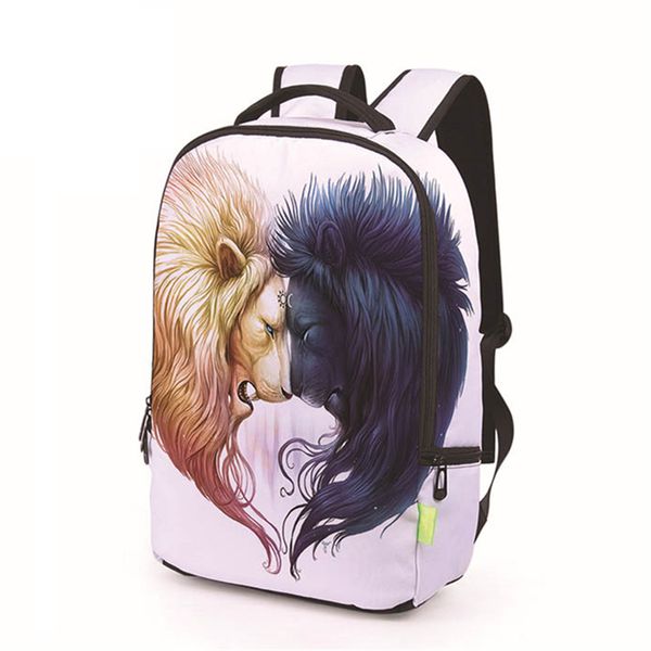 3d lion prints backpack children animal fashion travel bag teenagers schoolbag casual men backpacks book bag 17in large
3d lion prints backpack children animal fashion travel bag teenagers schoolbag casual men backpacks book bag 17in large
