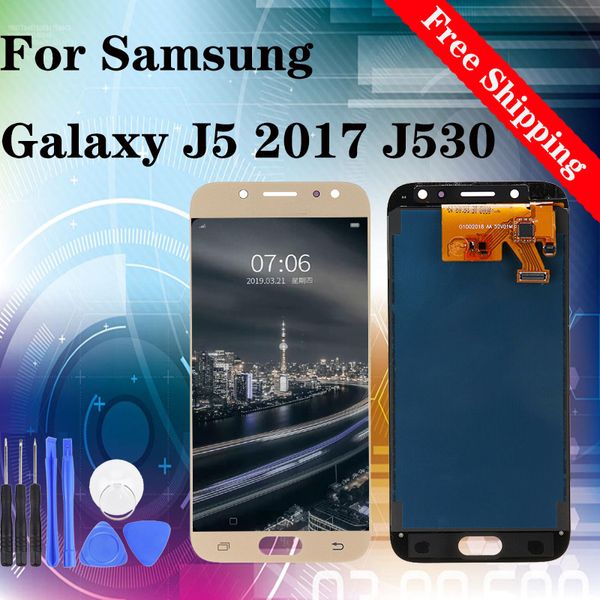 tft brightness adjustable lcd display working touch screen assembly for samsung galaxy j5 2017 j530 j530f lcds display
tft brightness adjustable lcd display working touch screen assembly for samsung galaxy j5 2017 j530 j530f lcds display