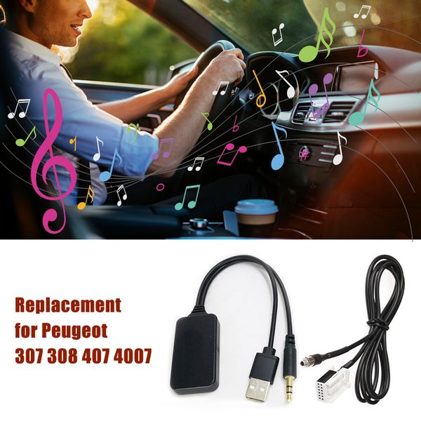 car aux usb bt adapter rd4 aux-in audio cable replacement for 307 308 407 4007 
car aux usb bt adapter rd4 aux-in audio cable replacement for 307 308 407 4007