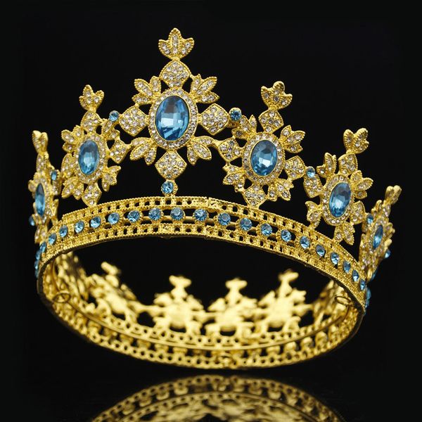 baroque luxury bridal tiaras and crowns royal king queen diadem headpiece bride crown wedding hair jewelry accessories pageant, Golden;white
baroque luxury bridal tiaras and crowns royal king queen diadem headpiece bride crown wedding hair jewelry accessories pageant, Golden;white