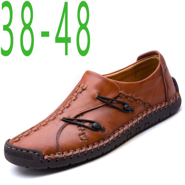 new genuine leather loafers men moccasin slip on sneakers flat causal men shoes male footwear boat shoes, Black
new genuine leather loafers men moccasin slip on sneakers flat causal men shoes male footwear boat shoes, Black