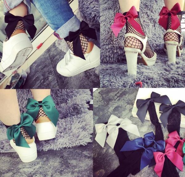 fishnet socks with bow bowknot new fashion hollow out low soxs popular chic thin bow punk cool mesh short socks mesh socks by1151, Pink;yellow
fishnet socks with bow bowknot new fashion hollow out low soxs popular chic thin bow punk cool mesh short socks mesh socks by1151, Pink;yellow