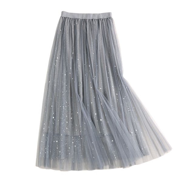 faldas mujer moda 2019 new summer fresh star sequined women mesh skirts high waist slim long pleated skirt for women jupe femme, Black
faldas mujer moda 2019 new summer fresh star sequined women mesh skirts high waist slim long pleated skirt for women jupe femme, Black