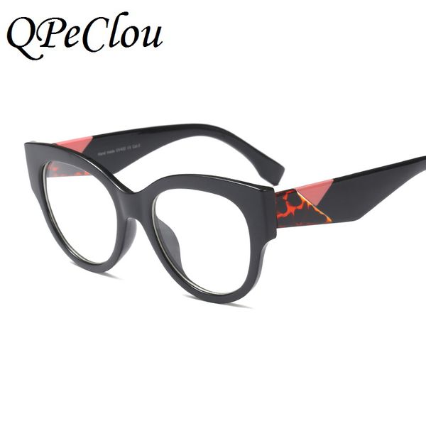 wholesale-qpeclou cat eye glasses frame women unique glasseyeglasses frame female decorative clear lens, Black
wholesale-qpeclou cat eye glasses frame women unique glasseyeglasses frame female decorative clear lens, Black