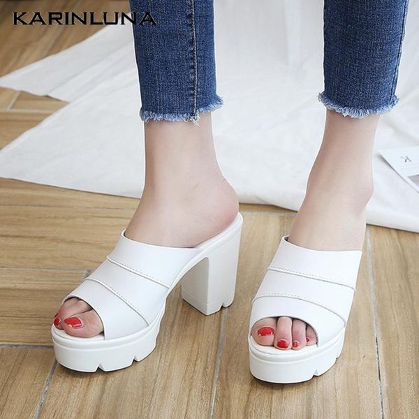 karin 2020 new arrivals women mules sandals square heels peep toe platform pumps summer party women shoes, Black
karin 2020 new arrivals women mules sandals square heels peep toe platform pumps summer party women shoes, Black