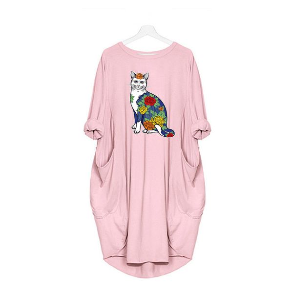 colorful cats womens designer dress fashion pattern dresses casual womens clothes with pockets girls printing 2020 summer new, Black;gray
colorful cats womens designer dress fashion pattern dresses casual womens clothes with pockets girls printing 2020 summer new, Black;gray