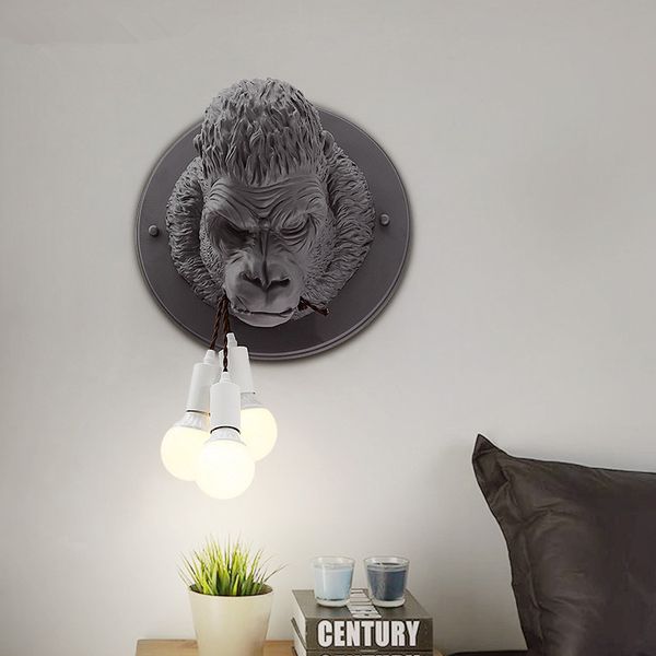 decorative kids wall light gorilla resin body bedside wall lamp indoor home loft industrial retro sconce light
decorative kids wall light gorilla resin body bedside wall lamp indoor home loft industrial retro sconce light