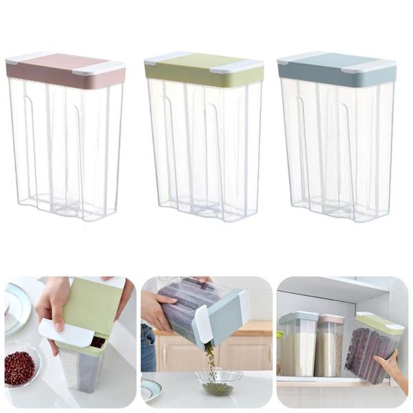 plastic storage box cereal dry storage container transparent leakproof bottle kitchen container
plastic storage box cereal dry storage container transparent leakproof bottle kitchen container