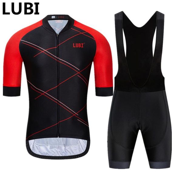 racing sets lubi 3 colors pro team men summer cycling jersey bib short set sponge pad mtb clothes kits bike clothing suit ropa ciclismo, Black;blue
racing sets lubi 3 colors pro team men summer cycling jersey bib short set sponge pad mtb clothes kits bike clothing suit ropa ciclismo, Black;blue
