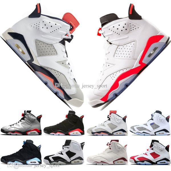 2019 infrared bred 6 6s mens basketball shoes 3m reflective tinker maroon alternate hare olympic men sports sneakers designer trainers, White;red
2019 infrared bred 6 6s mens basketball shoes 3m reflective tinker maroon alternate hare olympic men sports sneakers designer trainers, White;red