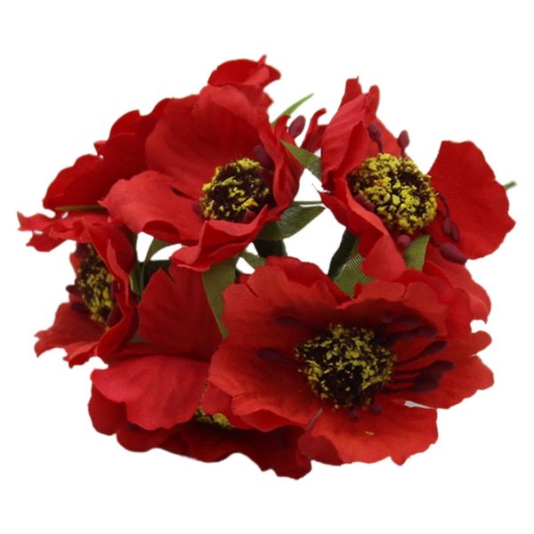 silk poppies camellia 5cm 60pcs/lot artificial flowers corn poppy hand made small wedding decoration(red
silk poppies camellia 5cm 60pcs/lot artificial flowers corn poppy hand made small wedding decoration(red