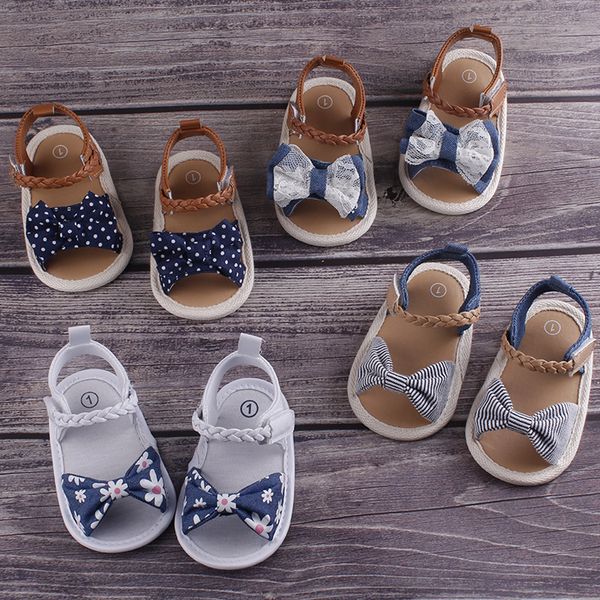 toddlers girls crib shoes newborn infant baby cute bowknot soft sole prewalker sandals strip dot denim priness shoes, Black
toddlers girls crib shoes newborn infant baby cute bowknot soft sole prewalker sandals strip dot denim priness shoes, Black