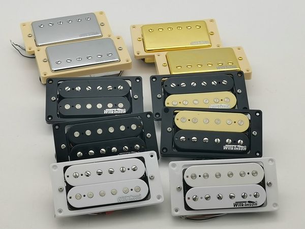 Wilkinson Alnico V Humbucker Pickups Гитарные звукосниматели, сделанные в Корее
Wilkinson Alnico V Humbucker Pickups Гитарные звукосниматели, сделанные в Корее