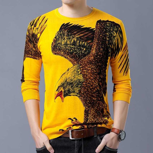 2020 fashion luxury gold eagle print men pullver erkek kazak club party stage clothing male sweater trui heren, White;black
2020 fashion luxury gold eagle print men pullver erkek kazak club party stage clothing male sweater trui heren, White;black