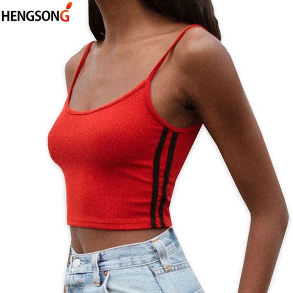 women crop 2019 summer solid color striped camis tank cropped feminino ladies elastic shirt vest camisole, White
women crop 2019 summer solid color striped camis tank cropped feminino ladies elastic shirt vest camisole, White