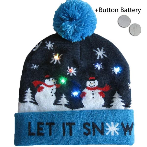 christmas hat lighting knit hat warm autumn winter christmas gifts parties decorative good elasticity middle-aged children, Yellow
christmas hat lighting knit hat warm autumn winter christmas gifts parties decorative good elasticity middle-aged children, Yellow
