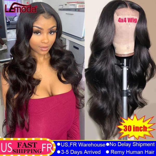 body wave closure wig 30 inch wig peruvian 4x4 lace closure pre plucked with baby hair for women lemoda remy body wave, Black;brown
body wave closure wig 30 inch wig peruvian 4x4 lace closure pre plucked with baby hair for women lemoda remy body wave, Black;brown