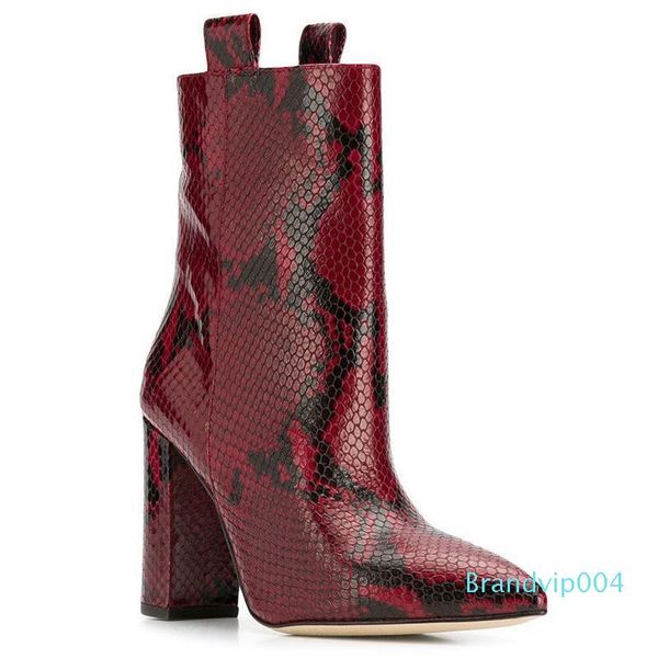 2019 new european and american ladies fashion large size pointed toe thick high-heeled ankle boots, Black
2019 new european and american ladies fashion large size pointed toe thick high-heeled ankle boots, Black