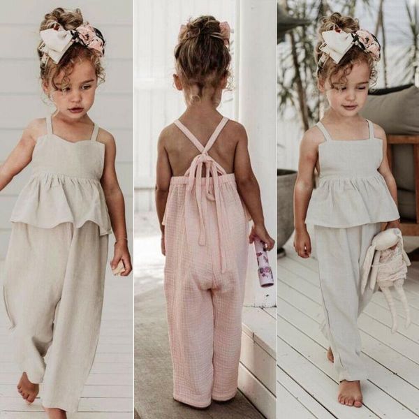 1-6 лет дети девочка комбинезон без рукавов backless romper малышей девочки комбинезон широких ноги брюки брюки ребёнка комбинезоны, Blue
1-6 лет дети девочка комбинезон без рукавов backless romper малышей девочки комбинезон широких ноги брюки брюки ребёнка комбинезоны, Blue