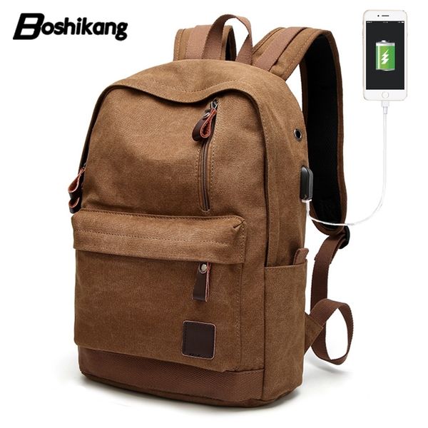 boshikang usb charging men backpack casual cotton canvas college student school bags vintage laptravel backpack teenager t200114
boshikang usb charging men backpack casual cotton canvas college student school bags vintage laptravel backpack teenager t200114