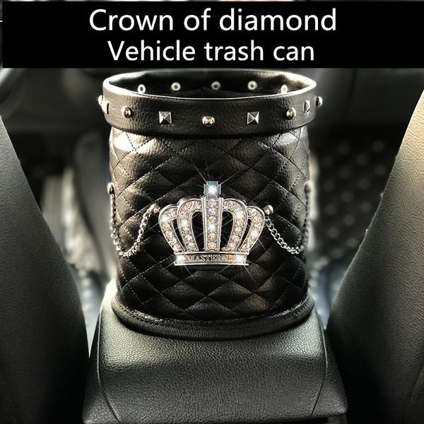 pu leather crown rhinestone auto car seat type car storage bin sundries box garbage bin case home accessories ornament
pu leather crown rhinestone auto car seat type car storage bin sundries box garbage bin case home accessories ornament