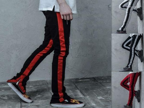 pants fashion panelled color casual zipper pants with drawstring mens street style clothing street mens designer, Black
pants fashion panelled color casual zipper pants with drawstring mens street style clothing street mens designer, Black